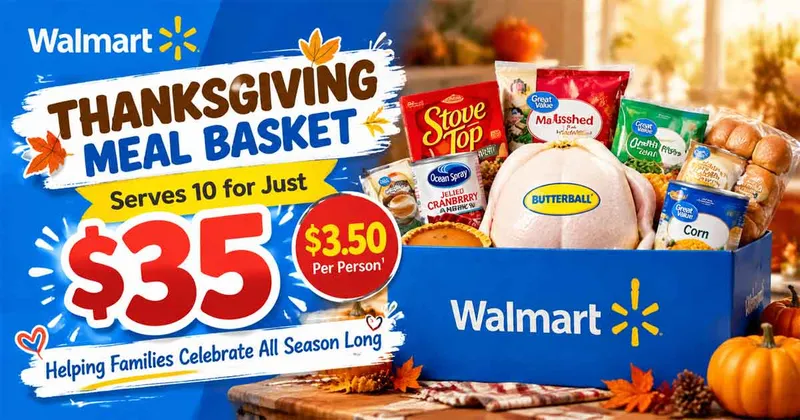 Walmart's 2026 Holiday Meal Deal: Feed 10 People for Just $35